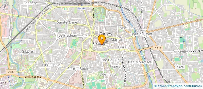 localisation de l'entreprise IMMODENT  TARBES