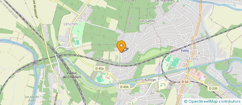 localisation de l'entreprise IMMODEP  COUPVRAY