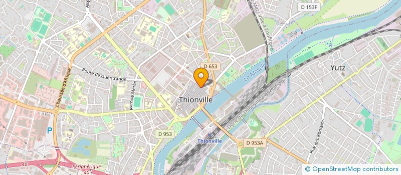 localisation de l'entreprise IMMODERM à THIONVILLE