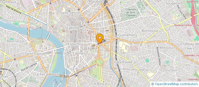 localisation de l'entreprise IMMODESC à TOULOUSE
