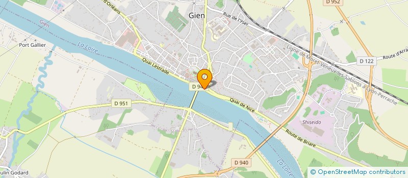 localisation de l'entreprise IMMODEST  GIEN