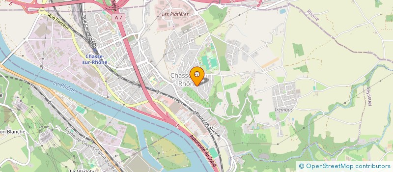 localisation de l'entreprise IMMODIAGCONTROL  CHASSE-SUR-RHONE