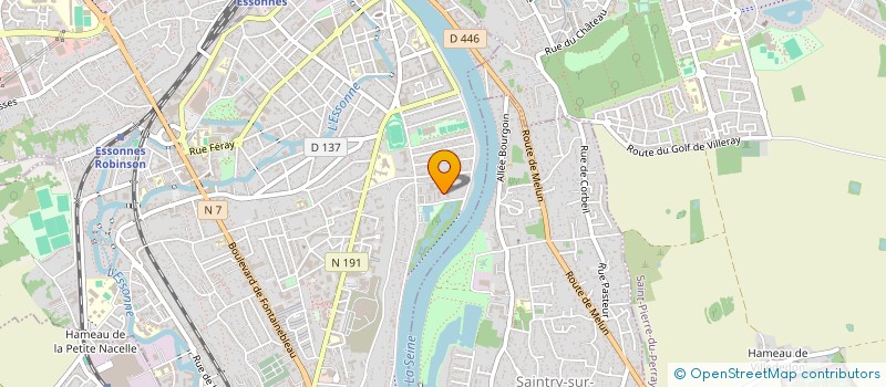 localisation de l'entreprise IMMODIAGFM à CORBEIL-ESSONNES