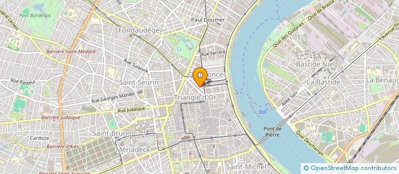 localisation de l'entreprise IMMODIANSE  BORDEAUX