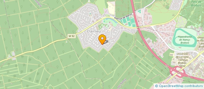 localisation de l'entreprise IMMODIETS à VILLERS-LES-NANCY