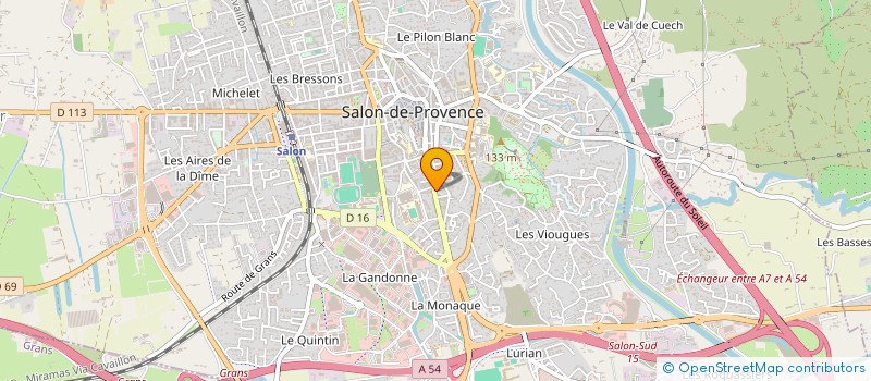 localisation de l'entreprise IMMODOME  SALON-DE-PROVENCE