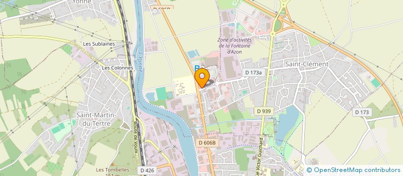 localisation de l'entreprise IMMODUC 2  SAINT-DENIS-LES-SENS