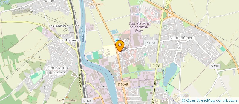 localisation de l'entreprise IMMODUC 3  SAINT-DENIS-LES-SENS