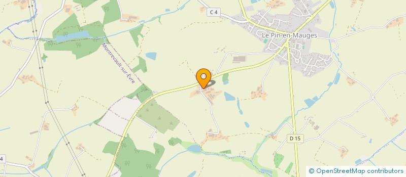 localisation de l'entreprise IMMODV  MAUGES-SUR-LOIRE