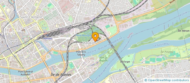 localisation de l'entreprise IMMOEA à NANTES