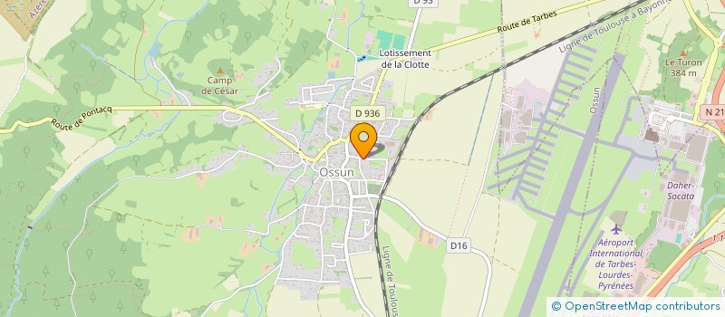 localisation de l'entreprise IMMOFA  OSSUN