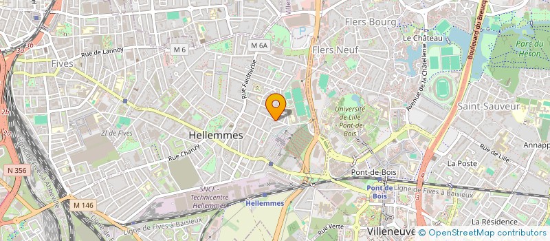 localisation de l'entreprise IMMOFARM - L.G. à LILLE