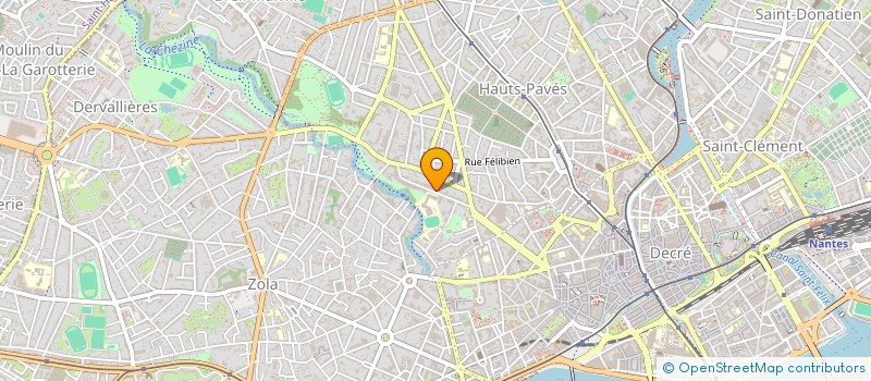 localisation de l'entreprise IMMOFI 32 à NANTES