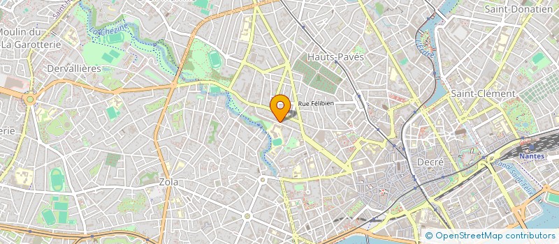 localisation de l'entreprise IMMOFI 36 à NANTES