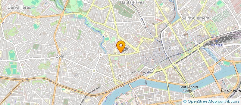 localisation de l'entreprise IMMOFI 40 à NANTES