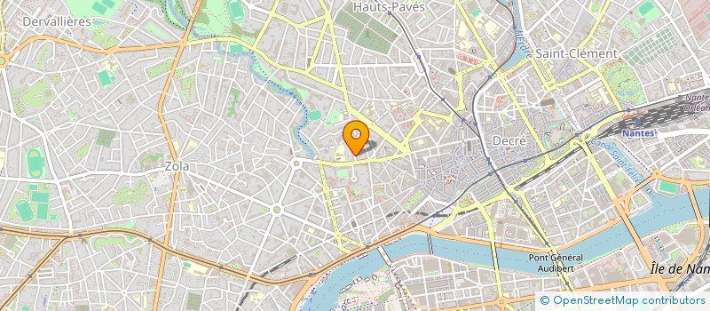 localisation de l'entreprise IMMOFI 49 à NANTES