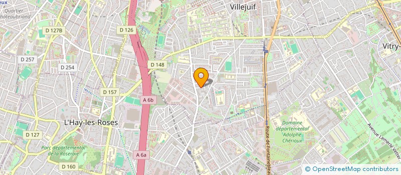 localisation de l'entreprise IMMOFINANCECONSEIL  VILLEJUIF