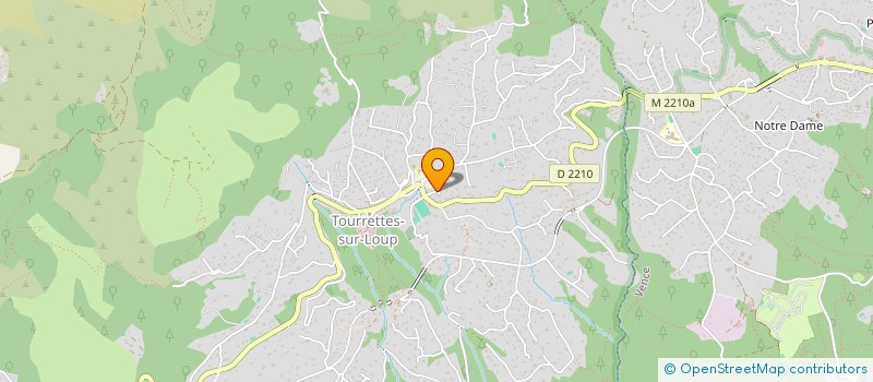 localisation de l'entreprise IMMOFLARE  TOURRETTES-SUR-LOUP