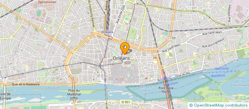localisation de l'entreprise IMMOFLO-LOIRET à ORLEANS