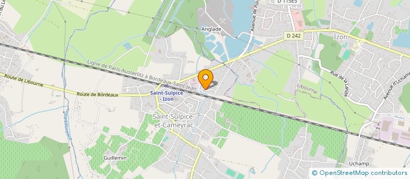 localisation de l'entreprise IMMOFLUX DIAGNOSTICS à SAINT-SULPICE-ET-CAMEYRAC