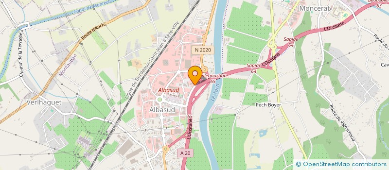 localisation de l'entreprise IMMOFONT  MONTAUBAN