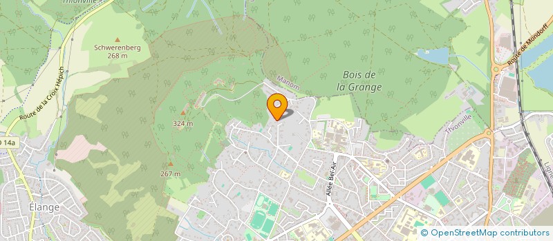 localisation de l'entreprise IMMOFRAGED à THIONVILLE