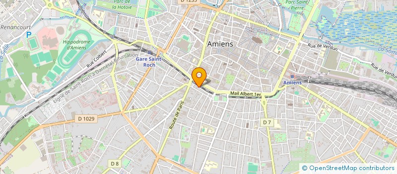 localisation de l'entreprise IMMOFRAN à AMIENS