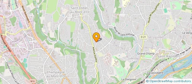 localisation de l'entreprise IMMOFRANCHE  SAINT-DIDIER-AU-MONT-D'OR