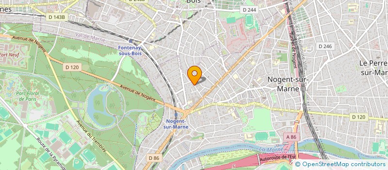 localisation de l'entreprise IMMOFREE  PARIS