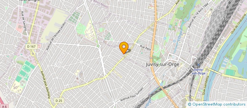 localisation de l'entreprise IMMOFREM à SAVIGNY-SUR-ORGE