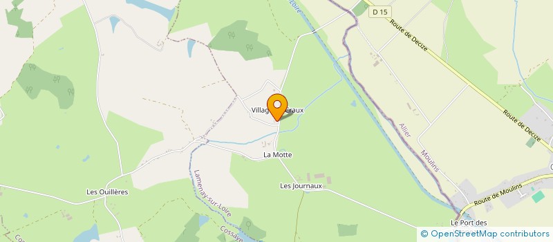 localisation de l'entreprise IMMOGAN à LAMENAY-SUR-LOIRE