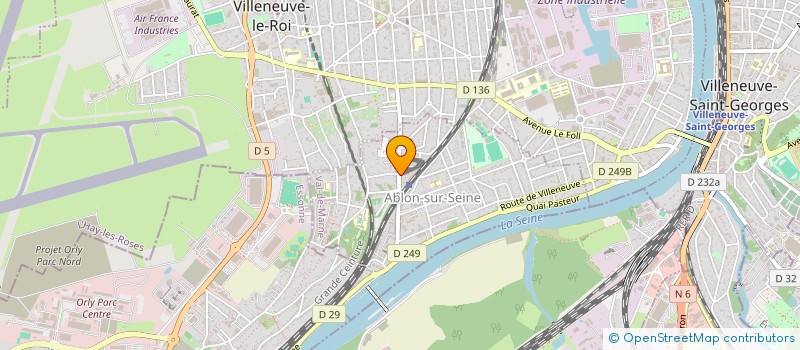 localisation de l'entreprise IMMOGARE  ABLON-SUR-SEINE