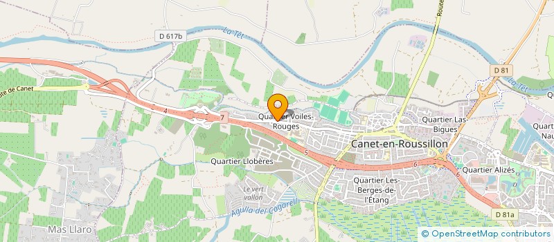 localisation de l'entreprise IMMOGEMS  CANET-EN-ROUSSILLON