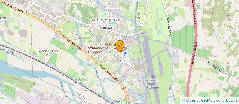 localisation de l'entreprise IMMOGEO83  VEDENE