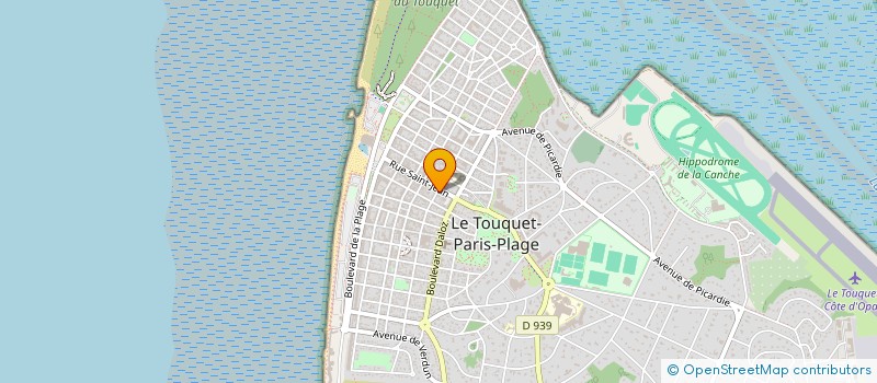 localisation de l'entreprise IMMOGERO à LE TOUQUET-PARIS-PLAGE