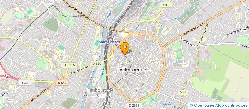 localisation de l'entreprise IMMOGES  VALENCIENNES