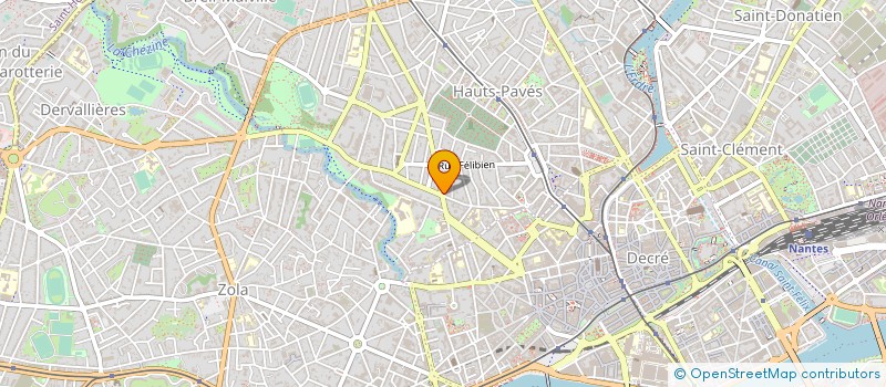 localisation de l'entreprise IMMOGEST à NANTES