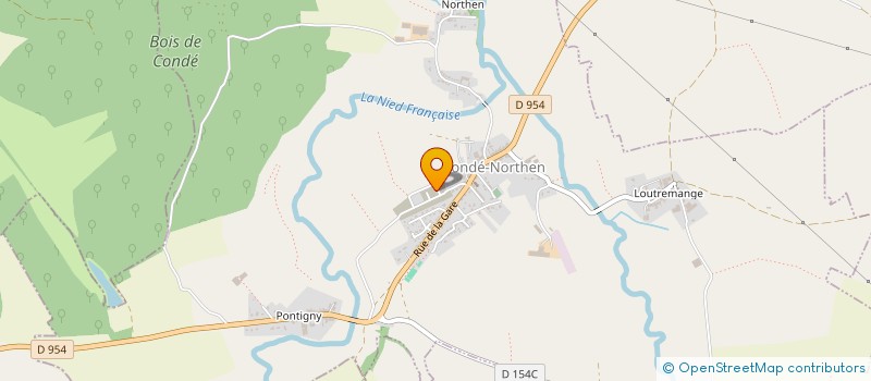 localisation de l'entreprise IMMOGEST  CONDE-NORTHEN