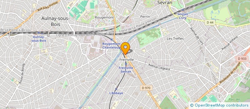 localisation de l'entreprise IMMOGESTION à SEVRAN