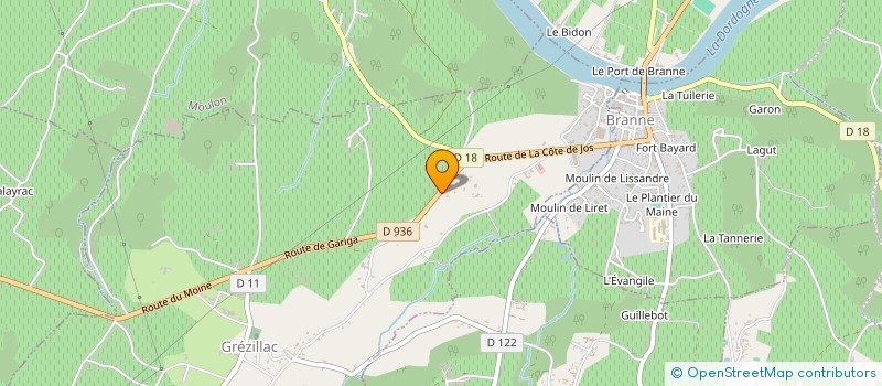 localisation de l'entreprise IMMOGI INVESTISSEMENTS  GREZILLAC