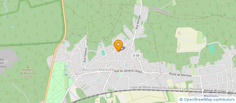 localisation de l'entreprise IMMOGIEN à GIEN