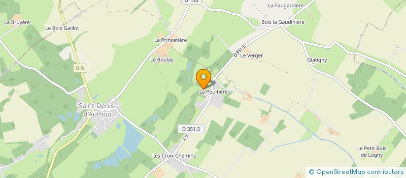 localisation de l'entreprise IMMOGITES à SAINTIGNY