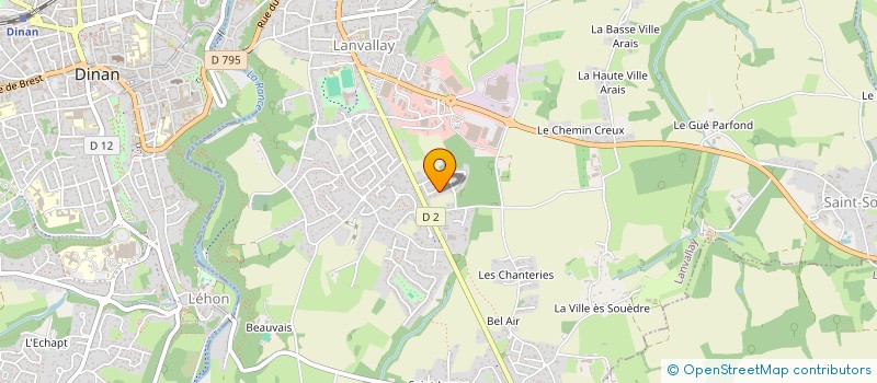 localisation de l'entreprise IMMOGUI  LANVALLAY