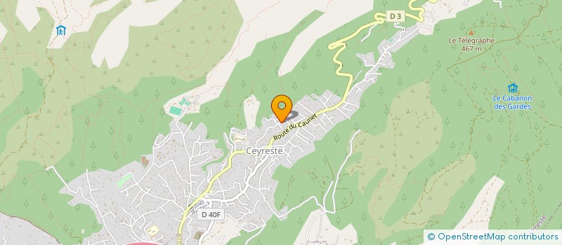 localisation de l'entreprise IMMOGUILE à CEYRESTE