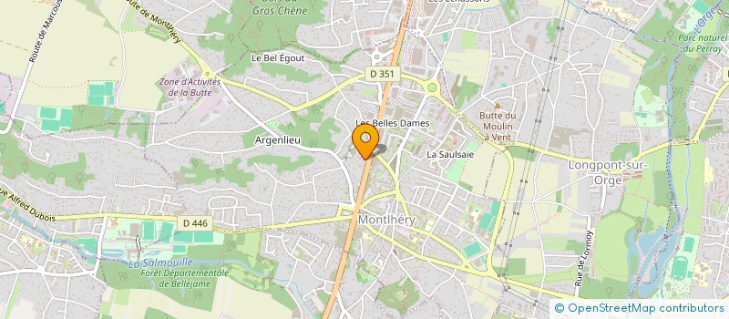 localisation de l'entreprise IMMOHEE à LINAS