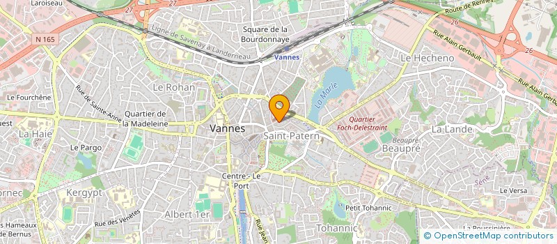 localisation de l'entreprise IMMOINSOLITE à VANNES