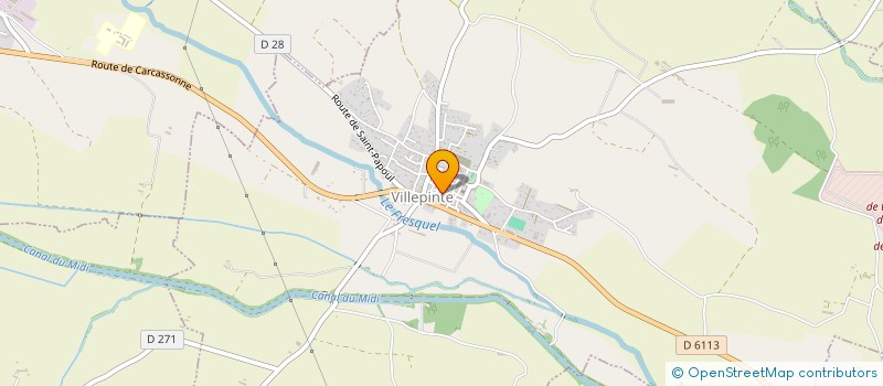 localisation de l'entreprise IMMOINVEST à VILLEPINTE