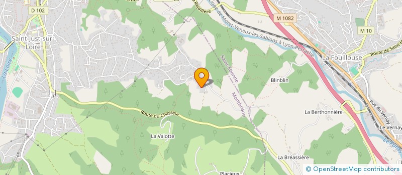 localisation de l'entreprise IMMOJ  SAINT-CYR-AU-MONT-D'OR