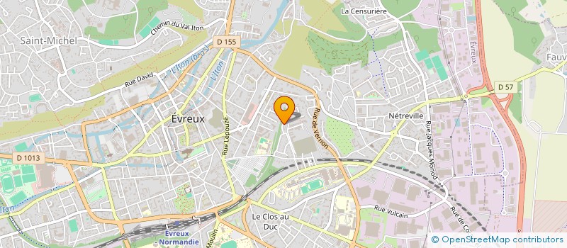 localisation de l'entreprise IMMOJ  LE PRADET