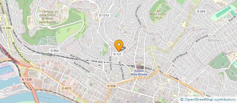 localisation de l'entreprise IMMOJACQ à ROUEN